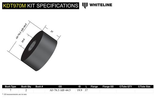 Go to Front Lower Engine Mount - Bushing Kit to Suit Hyundai and Kia