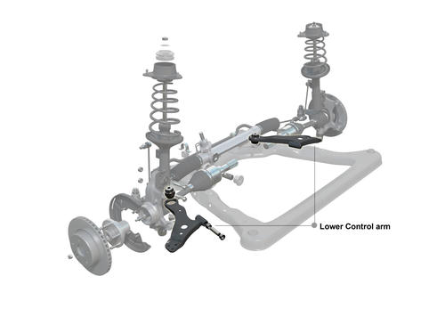 Go to Front Lower Control Arm - Arm Assembly to Suit Subaru Forester SJ