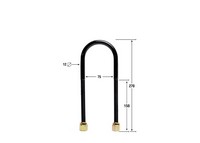 Go to Universal U Bolts - ID=75mm, L=270mm, Thread=M12 - round top