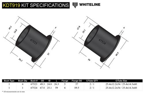 Go to Rear Differential Mount - Bushing Kit to Suit BMW 1, 2, 3, 4 Series and X1