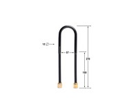 Go to Universal U Bolts - ID=58mm, L=270mm, Thread=M12 - round top