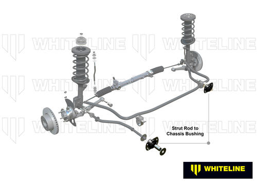 Go to Front Strut Rod - To Chassis Bushing Kit Double Offset to Suit Nissan 180SX, 200SX. 300ZX and Skyline