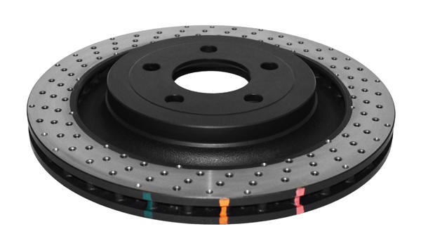 4000 XS Cross-Drilled, Slotted KP Brake Disc to suit Ford Mustang 2015-on R