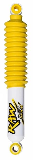 Rear RAW 45mm Bore Nitrogen Gas Charged Shock Absorber to suit Mercedes X-Class & Nissan Navara D23 - 50mm