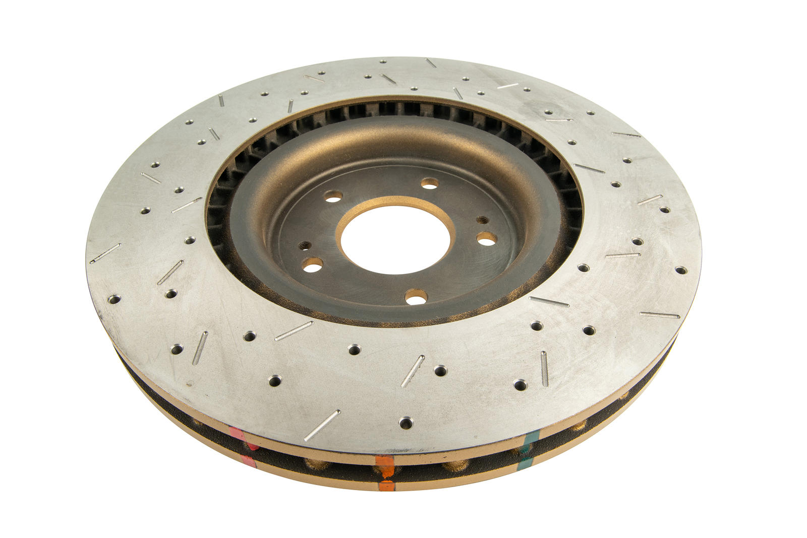 4000 XS Cross-Drilled, Slotted KP Brake Disc to suit Mitsubishi EVO X 2008-on F