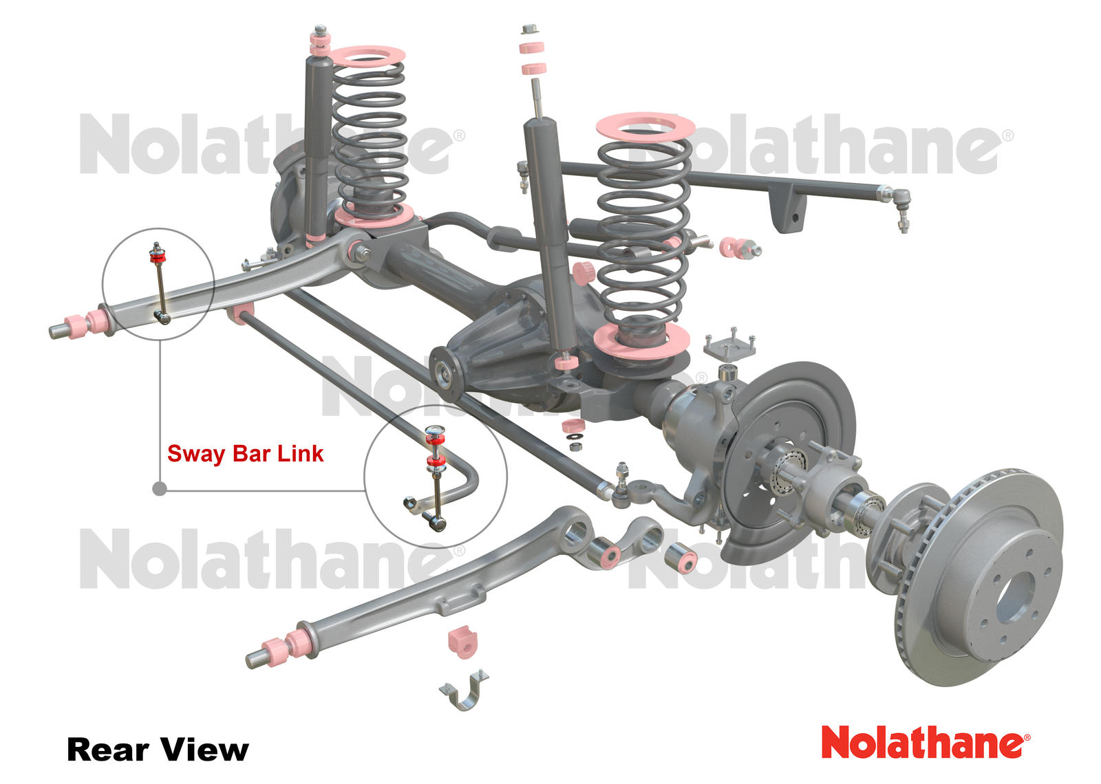 Adjustable Sway Bar Link to Suit Nissan Patrol GQ, GU
