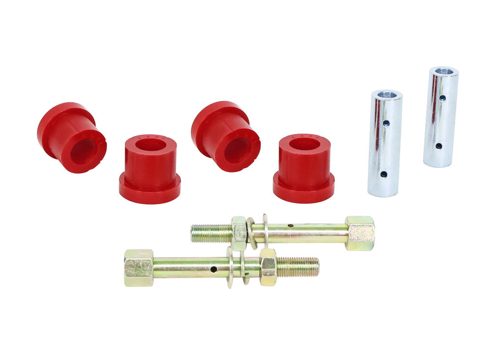 Rear Axle Leaf Spring - Front Eye Bushing and Greaseable Pin Kit to Suit Mitsubishi Triton MQ, MR