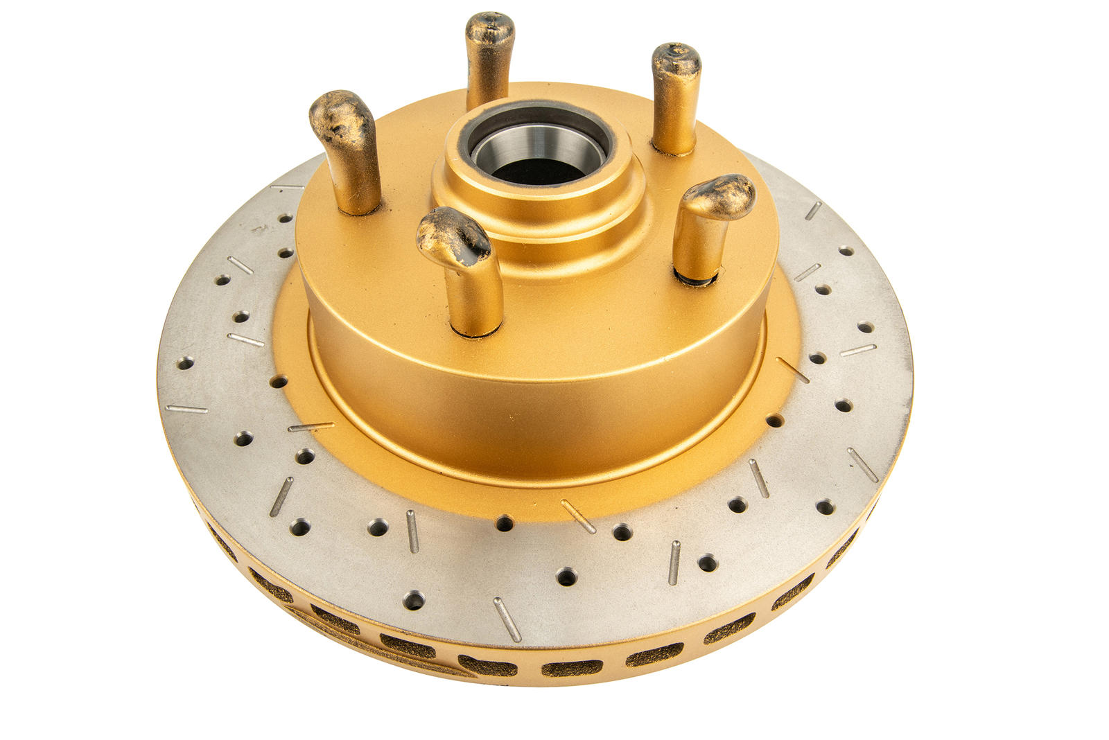4000 XS Cross-Drilled, Slotted Brake Disc to suit Holden HQ, HJ, HX, HZ 1971-1985 F HUB Type