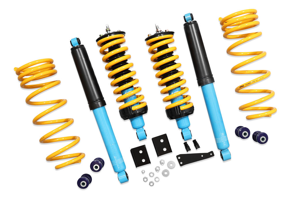 Formula 4x4 Lift Kit with Height Adjustable ReadyStruts to suit Nissan Navara Dual Cab D23, NP300 Series 1 & 2 2015-2017 (Coil Rear)