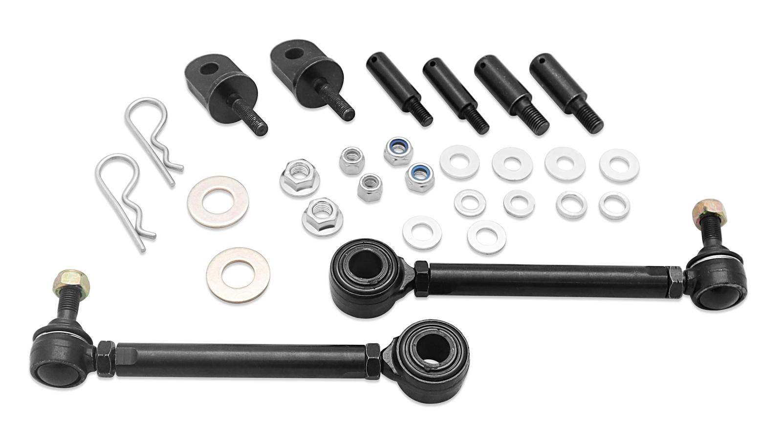 Front Extended Heavy Duty Sway Bar Link with quick release to suit Jeep Wrangler TJ