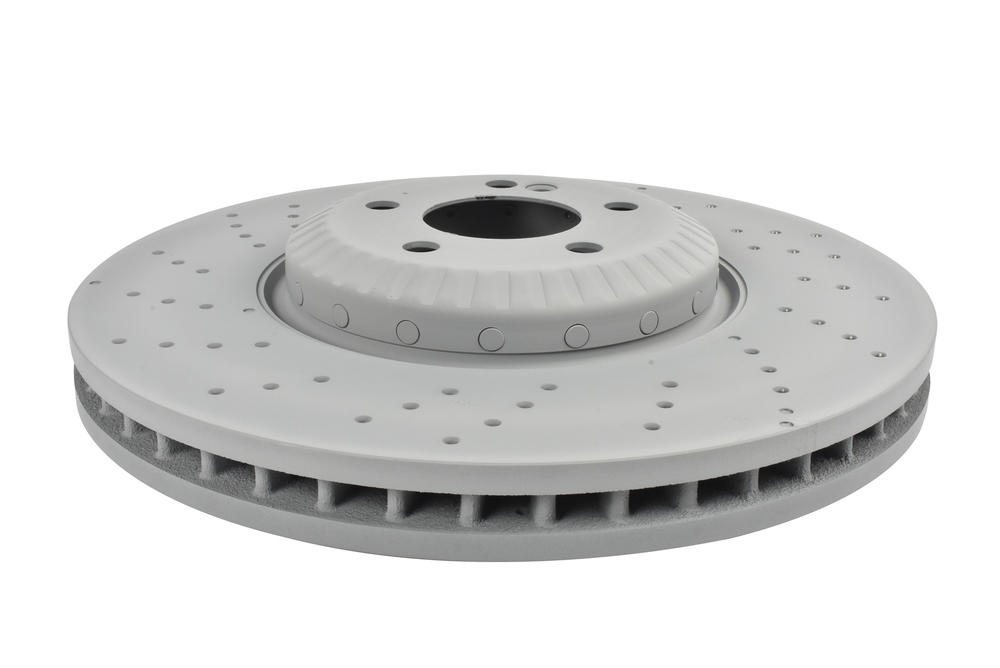 Hybrid Composite OE X-Drilled Brake Disc to suit Mercedes S300, S350, S350D, S400, S450, S500 & S560