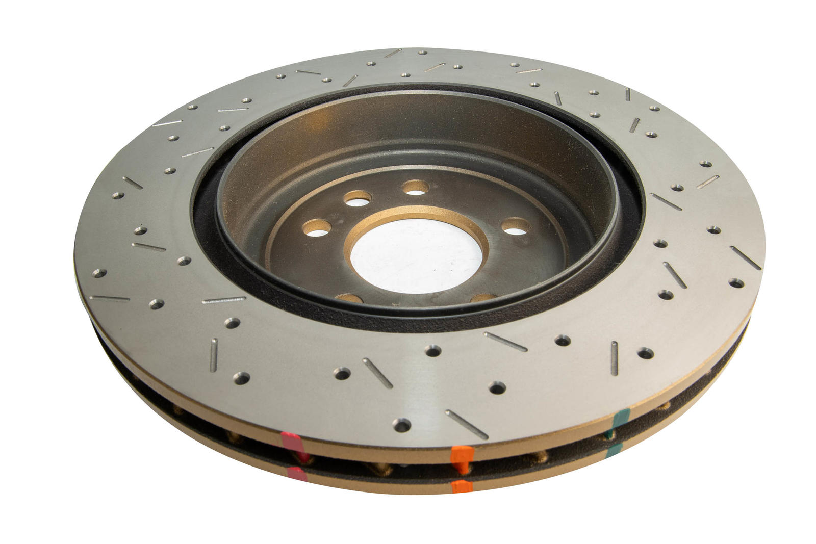 4000 XS Cross-Drilled, Slotted Left Brake Disc to suit Ford Tickford 2000-on R