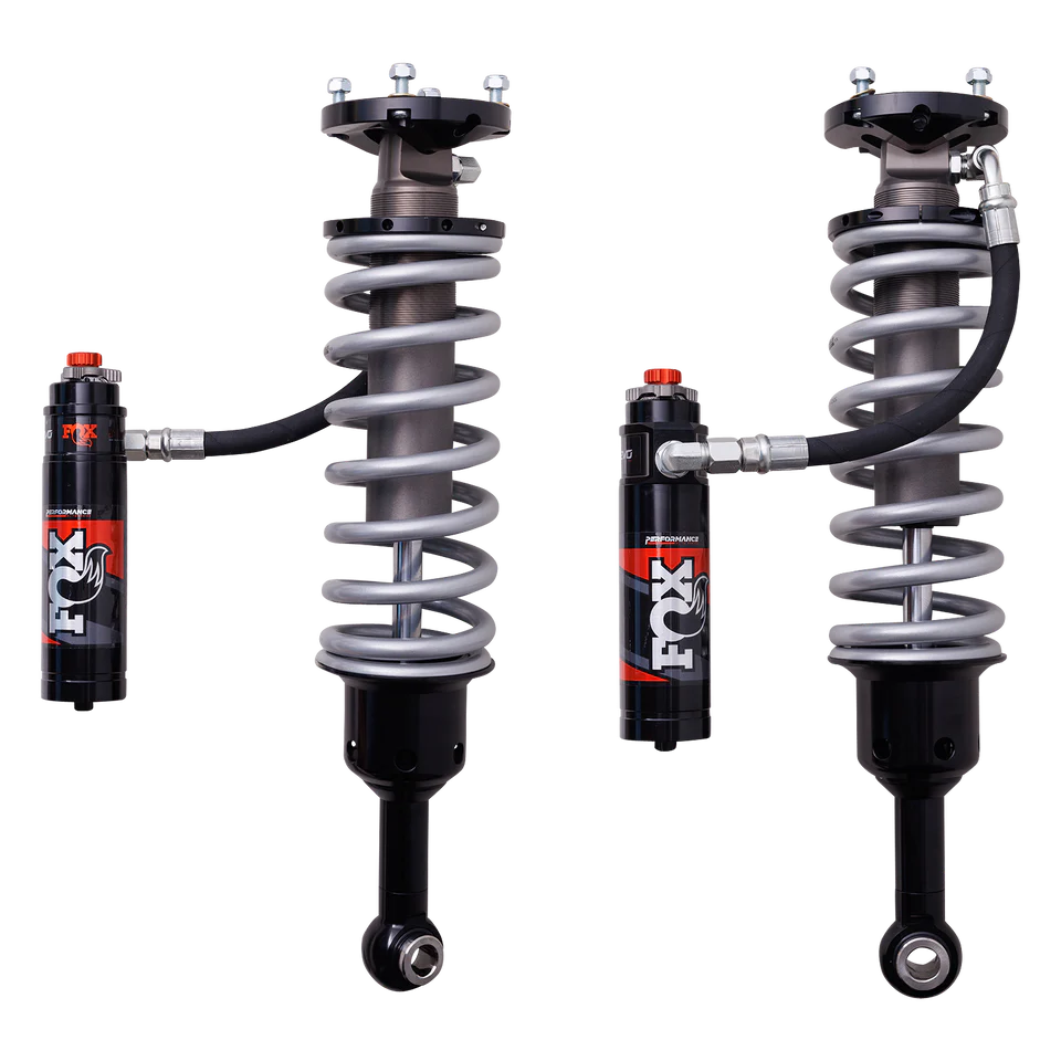 Fox Performance Elite Series 2.5 Coil-Over Reservoir Shock (pair) - adjustable (HD Tune) to suit Toyota LC300 & Lexus LX600, Coilover, HD Tune, 2.5 Truck PES, R/R, DSC, 0-2