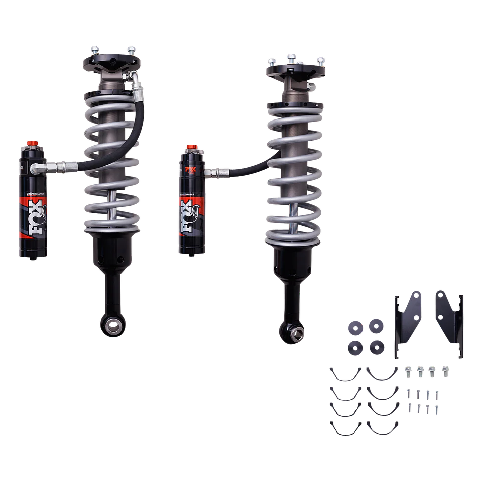 Fox Performance Elite Series 2.5 Coil-Over Reservoir Shock (pair) - adjustable (HD Tune) to suit Toyota LC300 & Lexus LX600, Coilover, HD Tune, 2.5 Truck PES, R/R, DSC, 0-2
