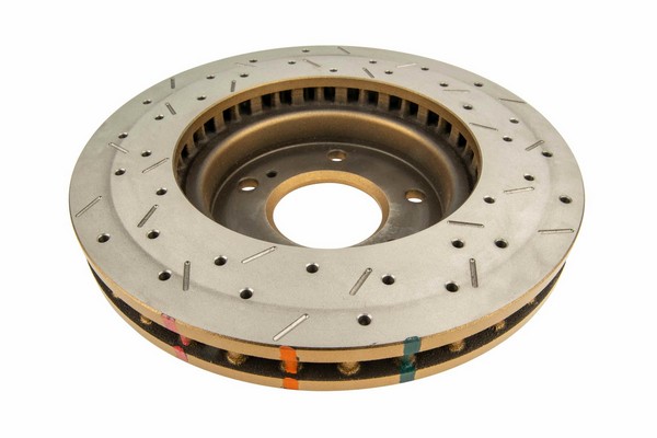 4000 XS Cross-Drilled, Slotted KP Brake Disc to suit Nissan 200SX & Silvia 1989-1993 F