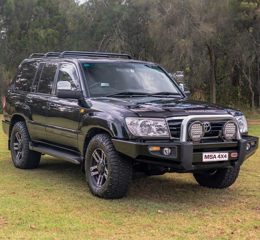 MSA Chrome Towing Mirror to suit Toyota LandCruiser 100 Series 1998-2007 - non power fold, Electric