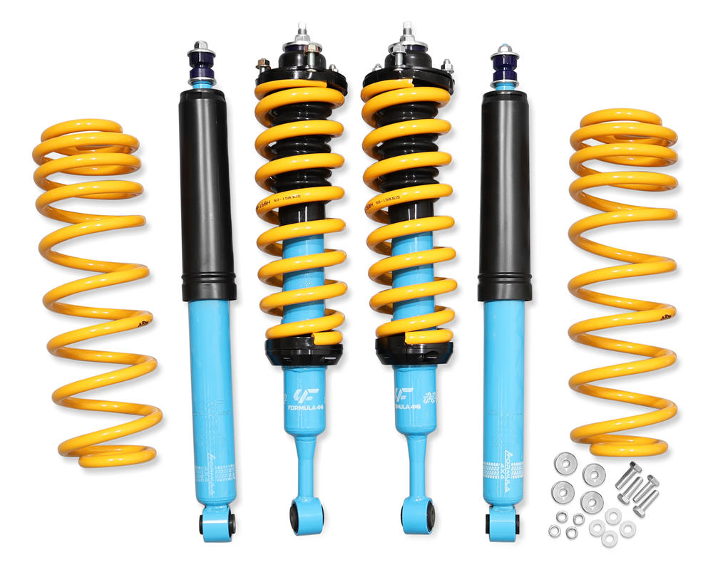 2 Inch 50mm Formula 4x4 Lift Kit with Height Adjustable ReadyStruts to suit Toyota Fortuner 2015-on