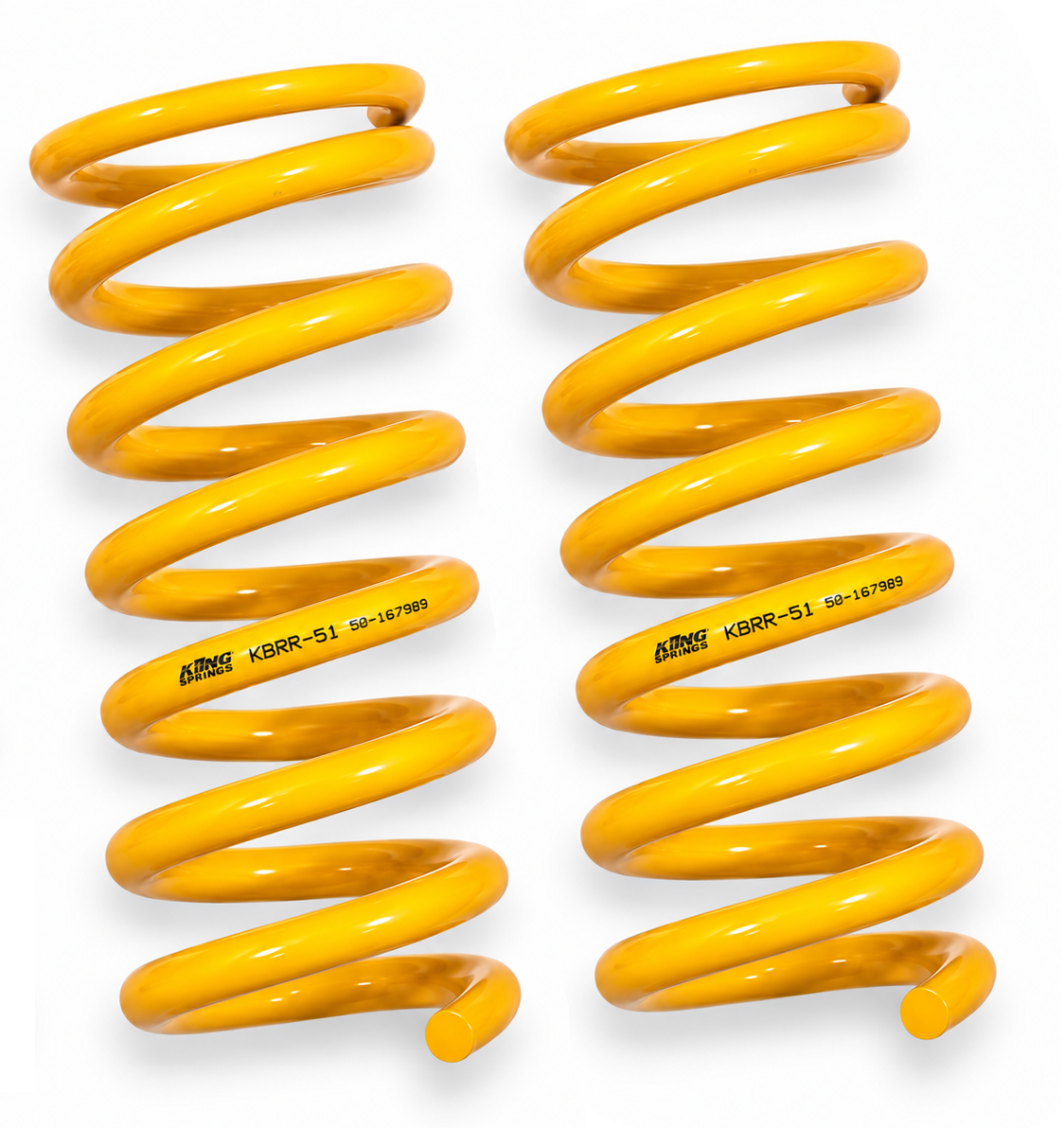 Rear Raised King Spring Coils to suit BYD Shark 6 - 40-45mm from original standard height