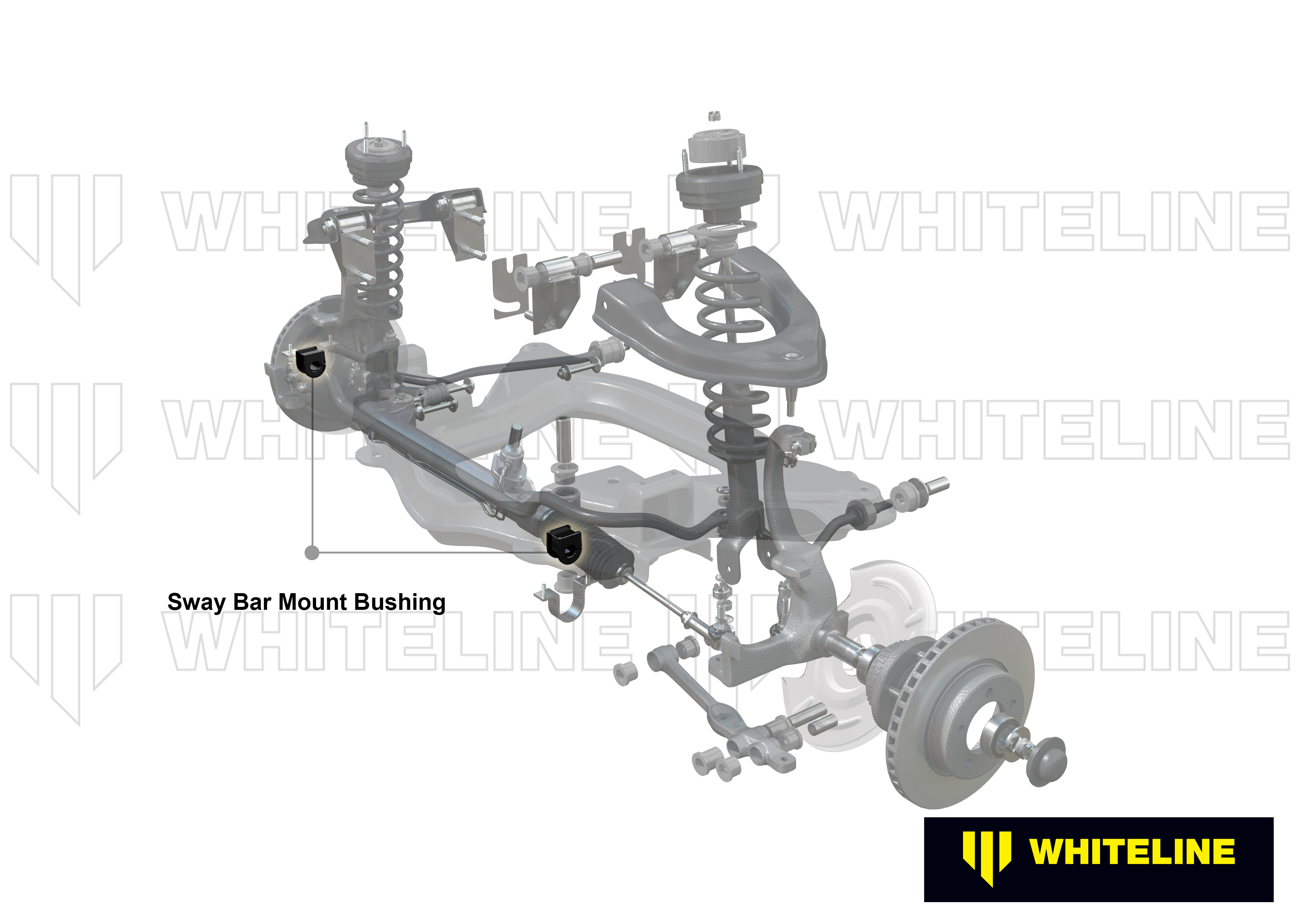 Front Anti Roll Bar Mount - Bushing Kit 28mm to Suit Nissan 300ZX Z32 and Pulsar N14, N15