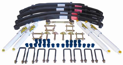 Go to 2 Inch 50mm RAW Nitro Lift Kit Diesel 55-70kg Front Load to suit Toyota Hilux 1983-1996