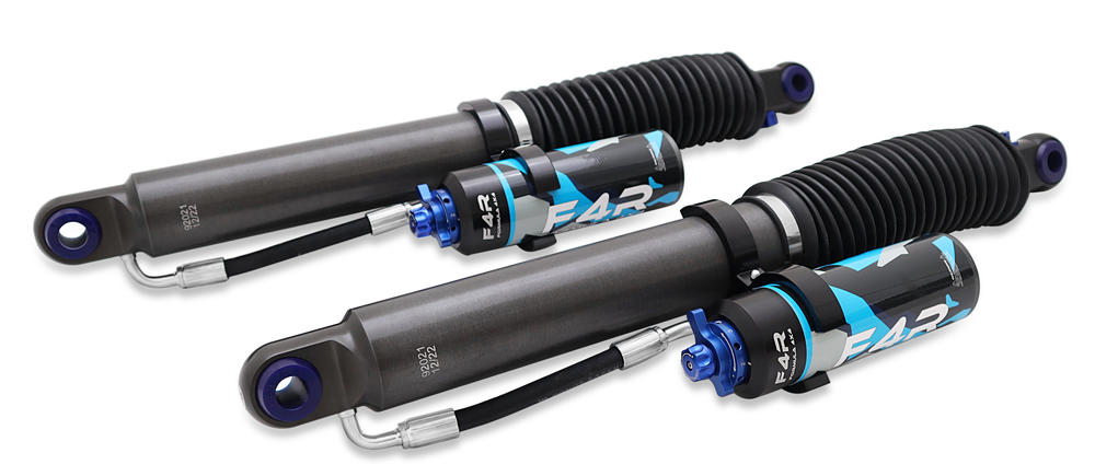 2 Inch 50mm Adjustable F4R Formula 4x4 Rear Shock Absorber Kit to suit Nissan Patrol GU Y60, GQ Y61 1988-2016