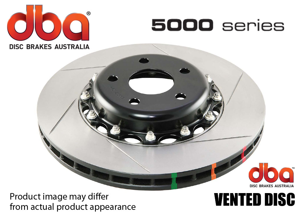 4000 Cross-Drilled, Dimpled KP Brake Disc to suit Ford Mustang GT 2015-on F