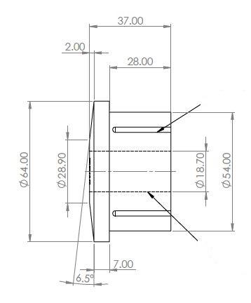 Rear Leaf Spring Front Eye Bush Kit to suit Ford Falcon 2002-2008 - BA, BF Ute & Cab Chassis (round style)
