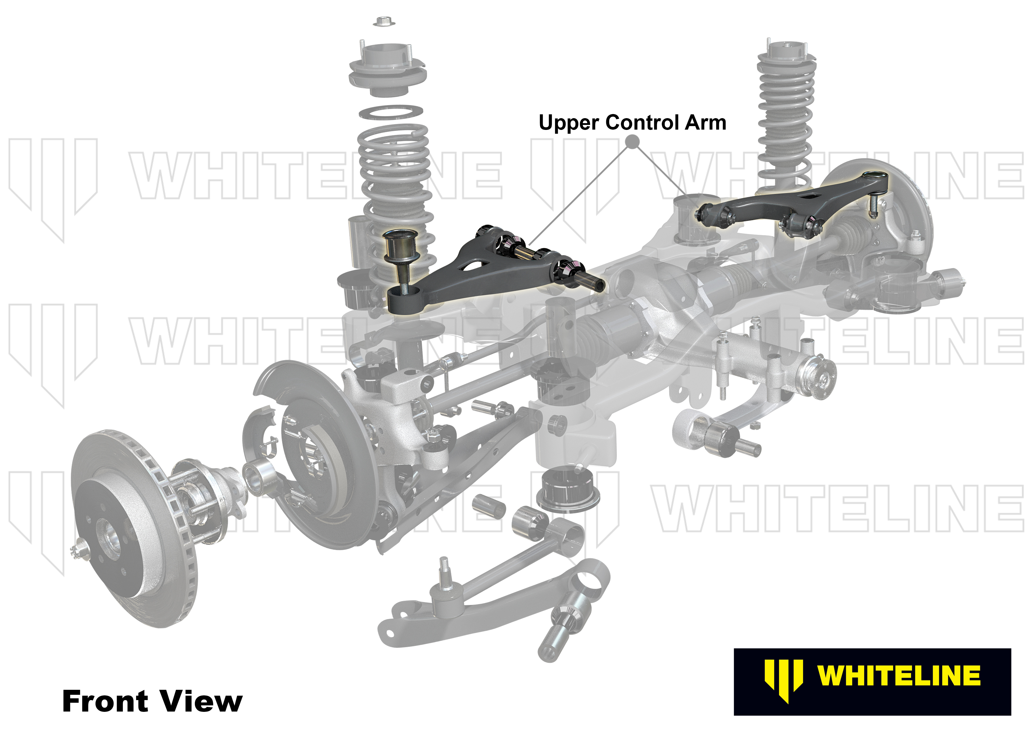 Adjustable Rear Upper Camber Arms to Suit Hyundai Veloster N and Elantra N