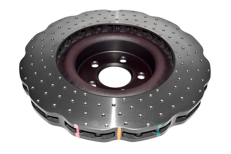 4000 Cross-Drilled, Dimpled KP Brake Disc to suit Ford Mustang GT 2015-on F