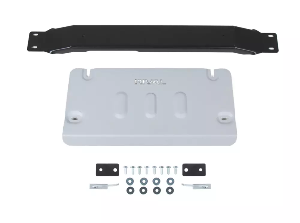 Rival Aluminium Transfer Case Underbody Armour to suit Ford Everest, Ranger & Raptor & VW Amarok 2022-on