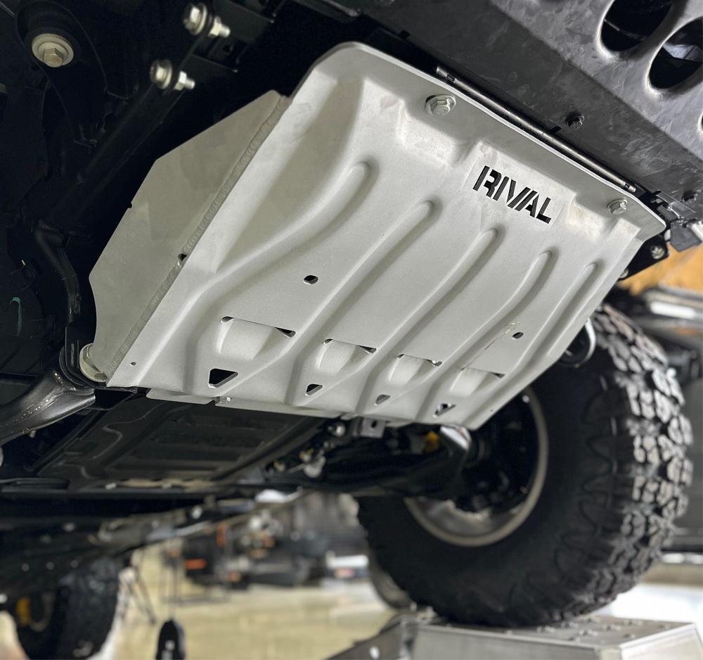 Rival Aluminium Radiator Underbody Armour to suit Ford Everest 2015-2022, Ford Ranger PXI, PXII, PXIII & Mazda BT-50 2011-2022