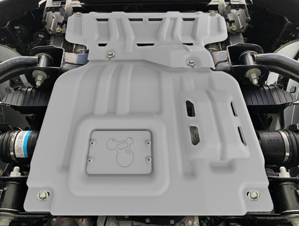 Rival Aluminium Engine Underbody Armour to suit Ford Everest, Ranger, Ranger Raptor & VW Amarok 2022-on