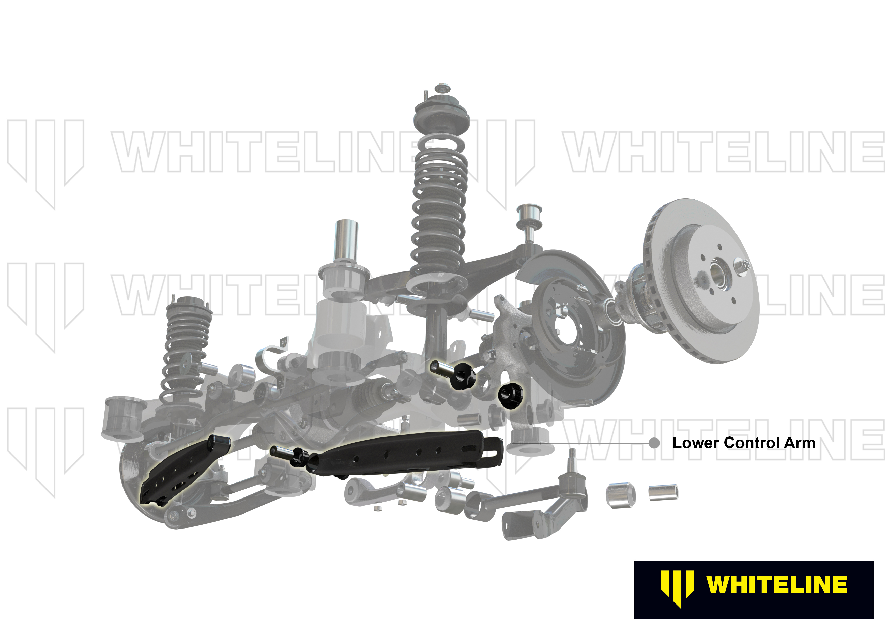 Adjustable Rear Toe Arms to Suit Mitsubishi Lancer Evolution 10