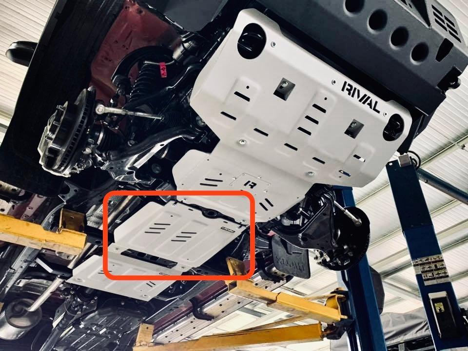 Rival Aluminium Transmission Underbody Armour to suit Toyota Hilux 2015-on & Fortuner 2015-on