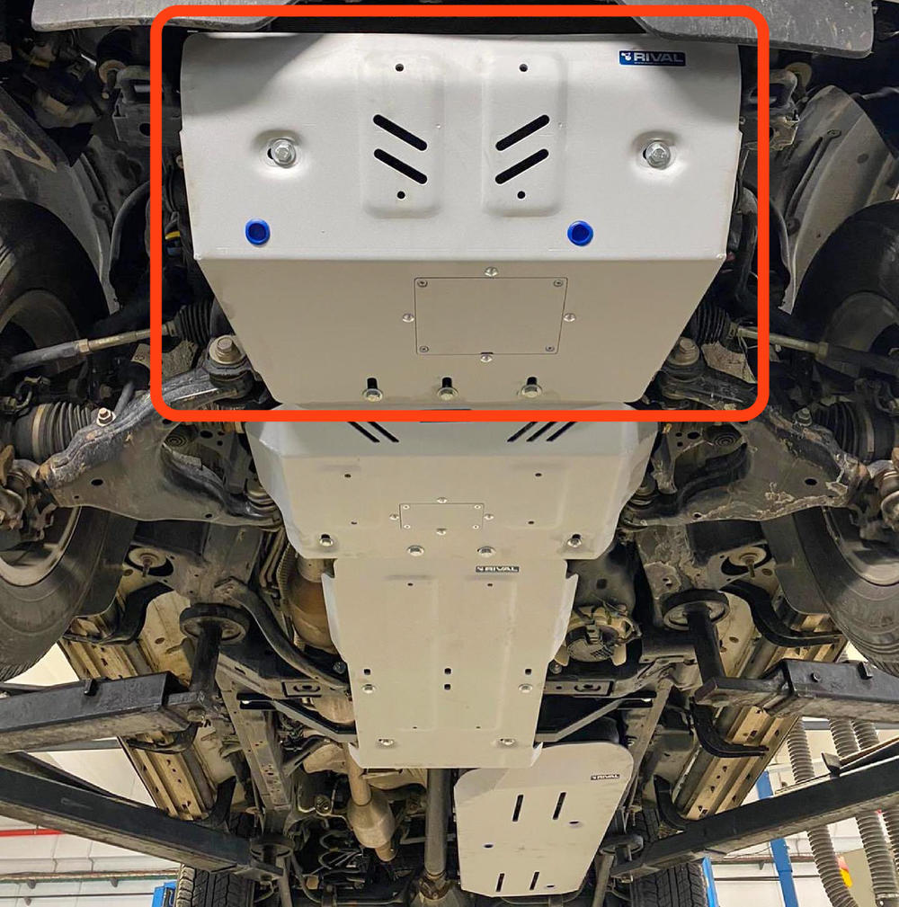 Rival Aluminium Engine (Part 1) Underbody Armour to suit Toyota LandCruiser Prado 150 Series 2009-on