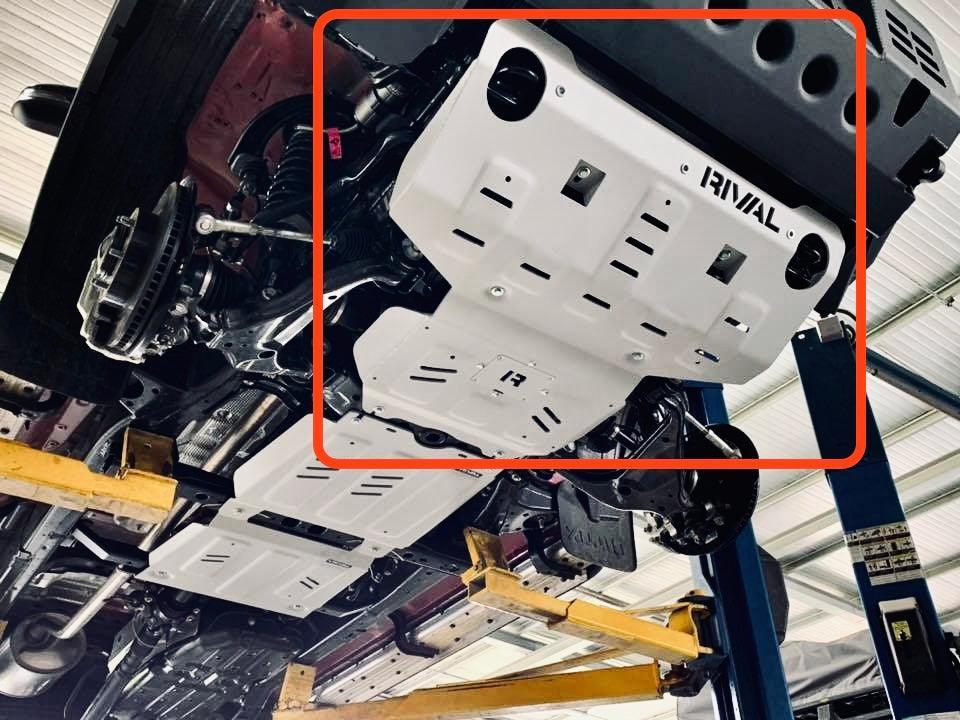 Rival Aluminium Engine Underbody Armour to suit Toyota Hilux 2015-on & Fortuner 2015-on