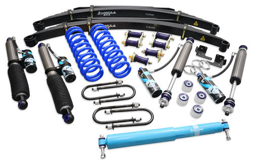 Go to 2 Inch 50mm Adjustable Formula 4x4 Lift Kit to suit Toyota LandCruiser 76 Series 2007-on