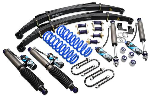 Go to 4200kg Formula 4x4 GVM Upgrade Kit to suit Toyota LandCruiser 76 Series J7 2022-on