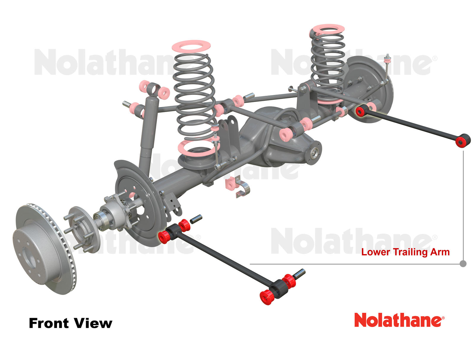 Adjustable Rear Upper Trailing Arms to Suit Toyota Land Cruiser 200 Series