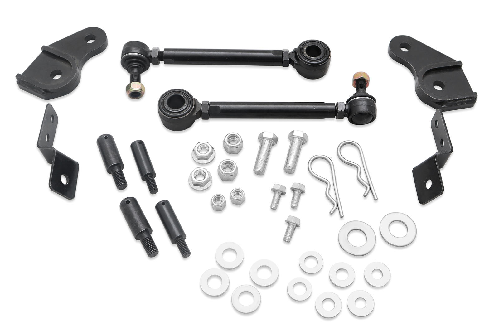 Front Extended Heavy Duty Sway Bar Link with quick release to suit Jeep Wrangler JK