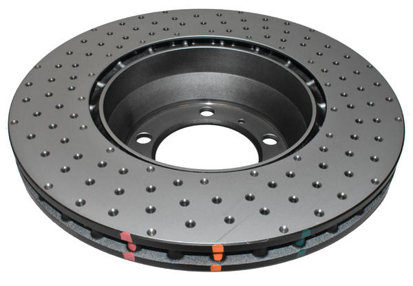4000 Cross-Drilled, Dimpled KP Brake Disc to suit Porsche Panamera 2010-on R