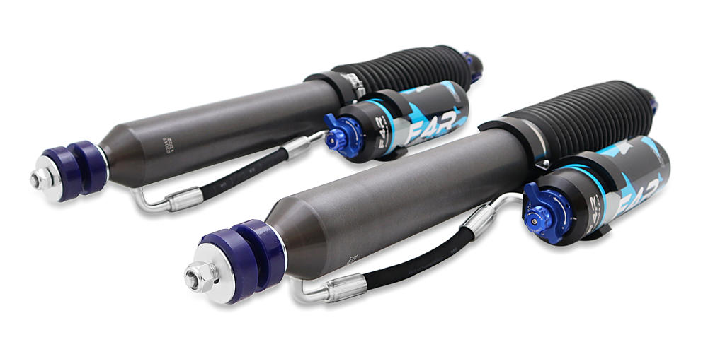 2 Inch 50mm Adjustable F4R Formula 4x4 Rear Shock Absorber Kit to suit Toyota LandCruiser 200 Series 2007-2021