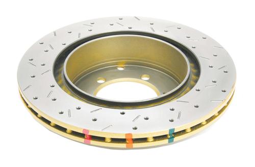 Go to 4000 XS Cross-Drilled, Slotted KP Brake Disc to suit Mitsubishi EVO V-IX 1996-2008 R