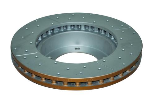 Go to 4000 XS Cross-Drilled, Slotted KP Brake Disc to suit Toyota 100 LandCruiser 1998-2006 F Reverse Mount