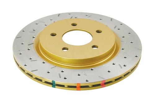 Go to 4000 XS Cross-Drilled, Slotted KP Brake Disc to suit Ford Mustang 2005-on R