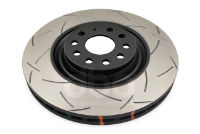 Go to 4000 T3 Slot KP Brake Disc to suit VW Golf R Mk7 Audi S3 2012-on F