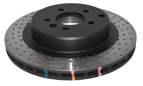 Go to 4000 Cross-Drilled, Dimpled KP Brake Disc to suit Lotus Exige 2013-2015 Evora 2009-2015 R