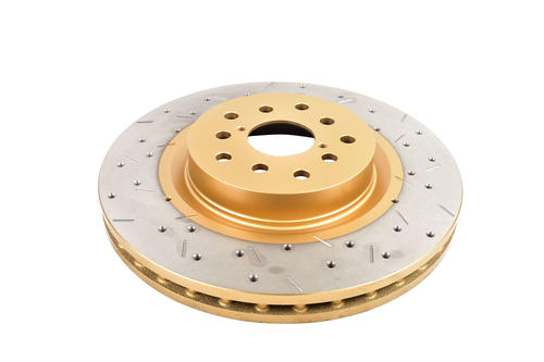 4000 XS Cross-Drilled, Slotted KP Brake Disc to suit Subaru MY15 WRX Liberty B4 & Tribeca F