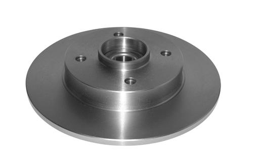 En-Shield Standard SLD Brake Disc to suit Peugeot 308 2008-2013 R With Bearing, Circlip, ABS Ring, Nut & Cap