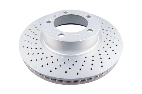 Go to En-Shield OE Cross-Drilled, Dimpled HC Left Brake Disc to suit Porsche Boxter981 Roadster 2.7L 05/2012-01/2017